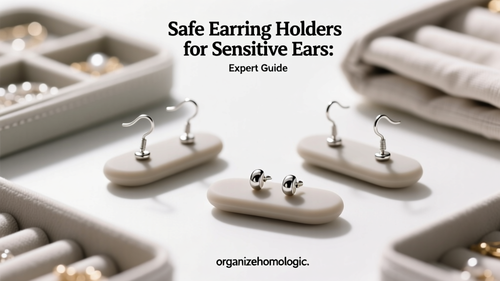 Safe Earring Holders for Sensitive Ears: Expert Guide