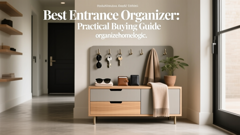 Best Entrance Organizer: Practical Buying Guide