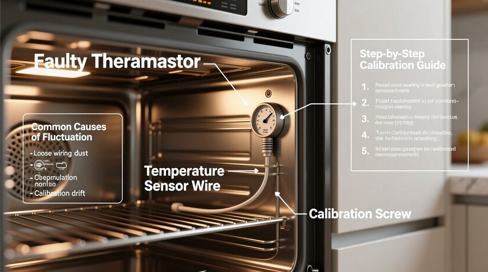 why does my oven temperature fluctuate and how to calibrate it properly