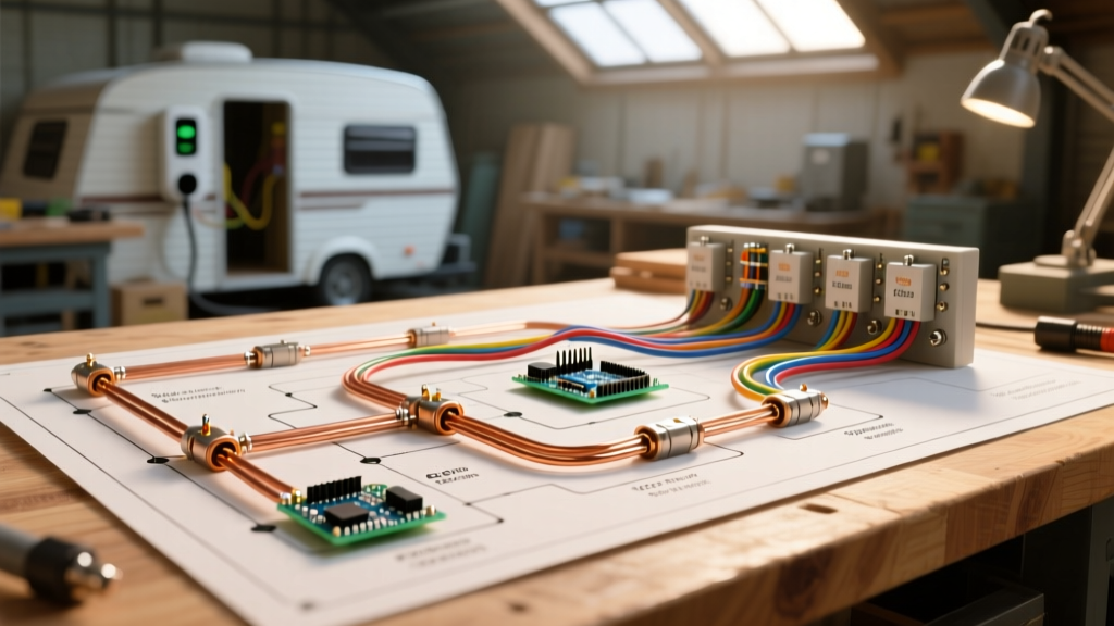 Electrical Wiring Diagram for a Shed: EV Charging & RV Setup