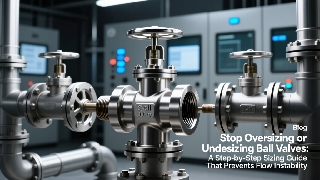 Ball Valve Sizing Guide: Prevent Flow Instability & Failures