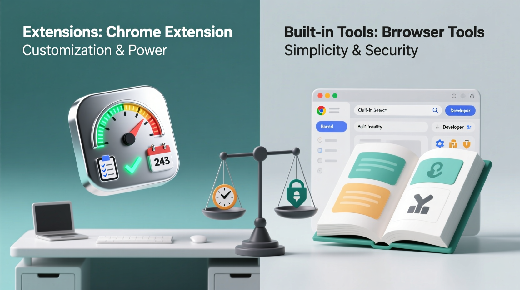 chrome extension vs built in browser tools which boosts productivity more