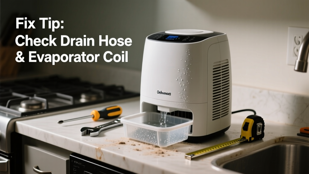 Dehumidifier Not Collecting Water in Kitchen Fix