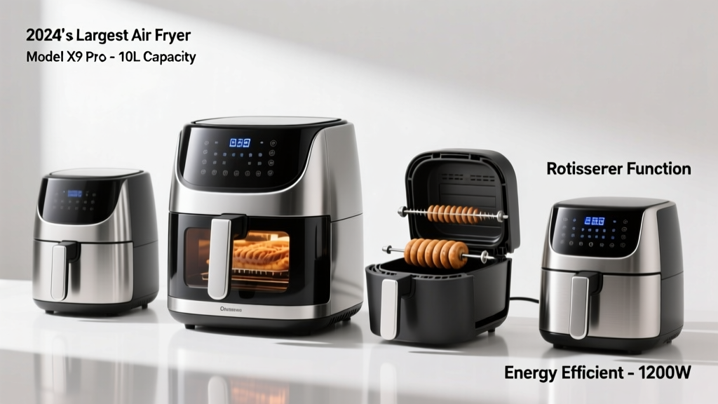 Largest Air Fryer with Rotisserie: 2024 Buying Guide
