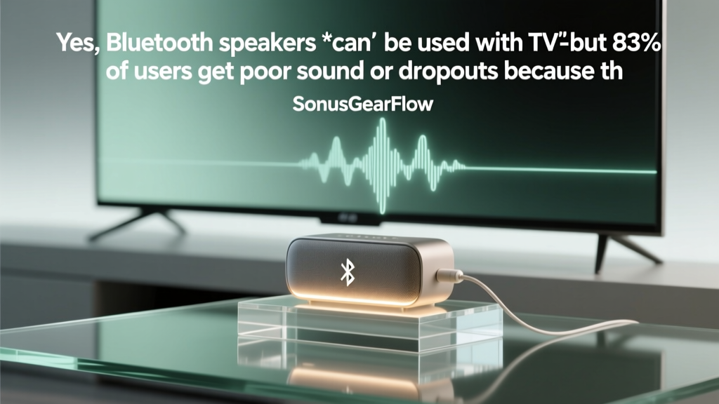 Bluetooth Speakers with TV: Fix Lag & Dropouts