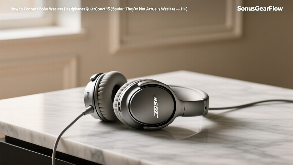 Bose QC15 Wireless Headphones: Not Actually Wireless (2026)