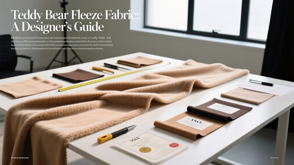 Teddy Bear Fleece Fabric: A Designer’s Guide