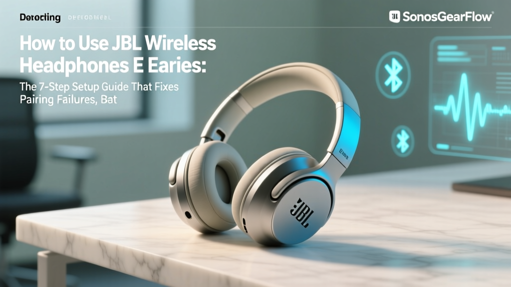 JBL E-Series Headphones Setup Guide (2026)