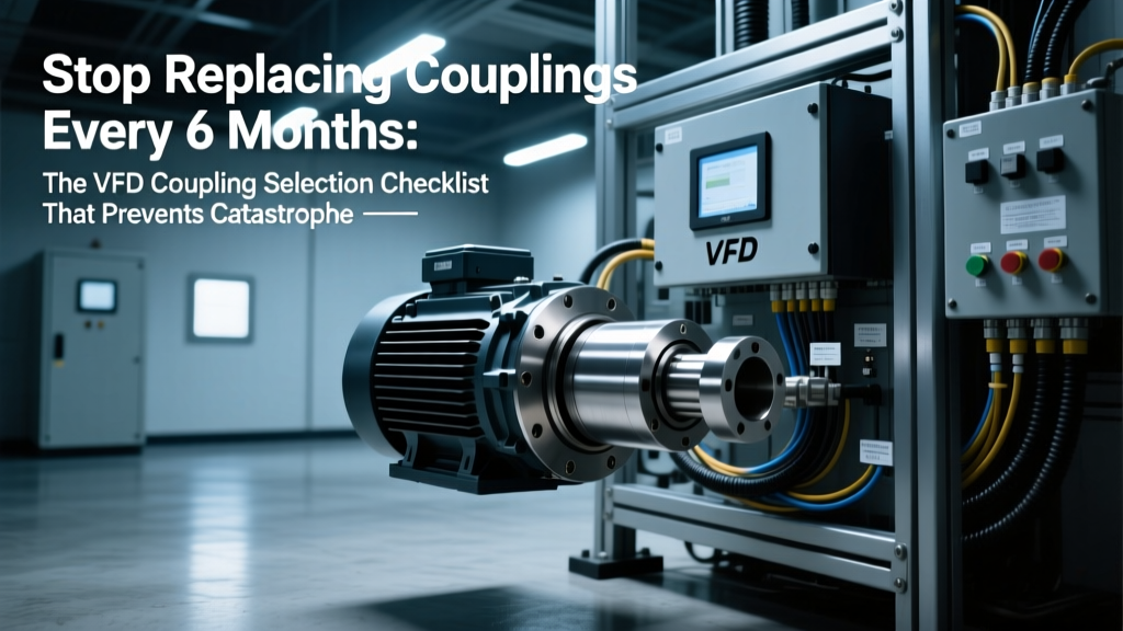 VFD Coupling Selection Guide: Prevent Resonance & Fatigue