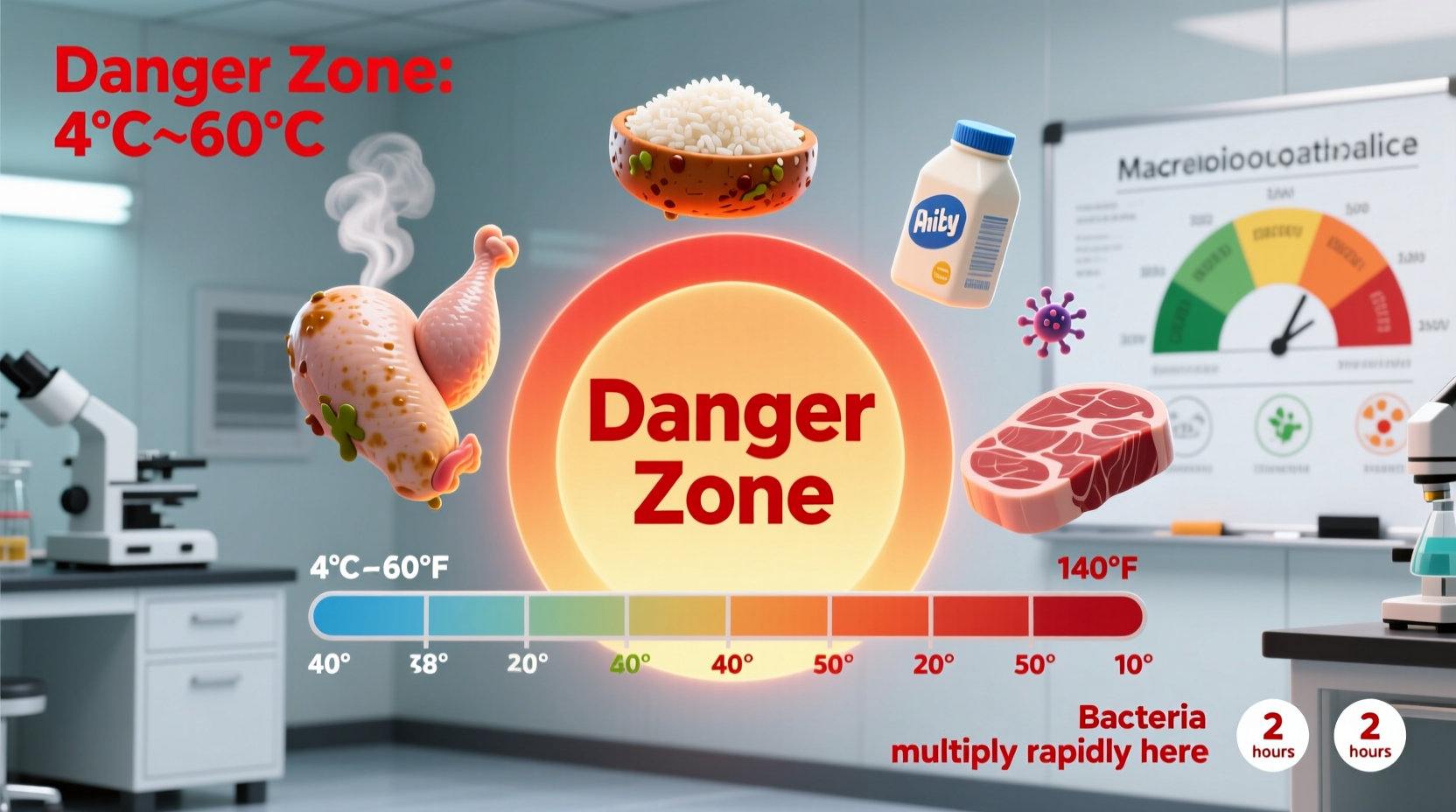 what is danger zone of food