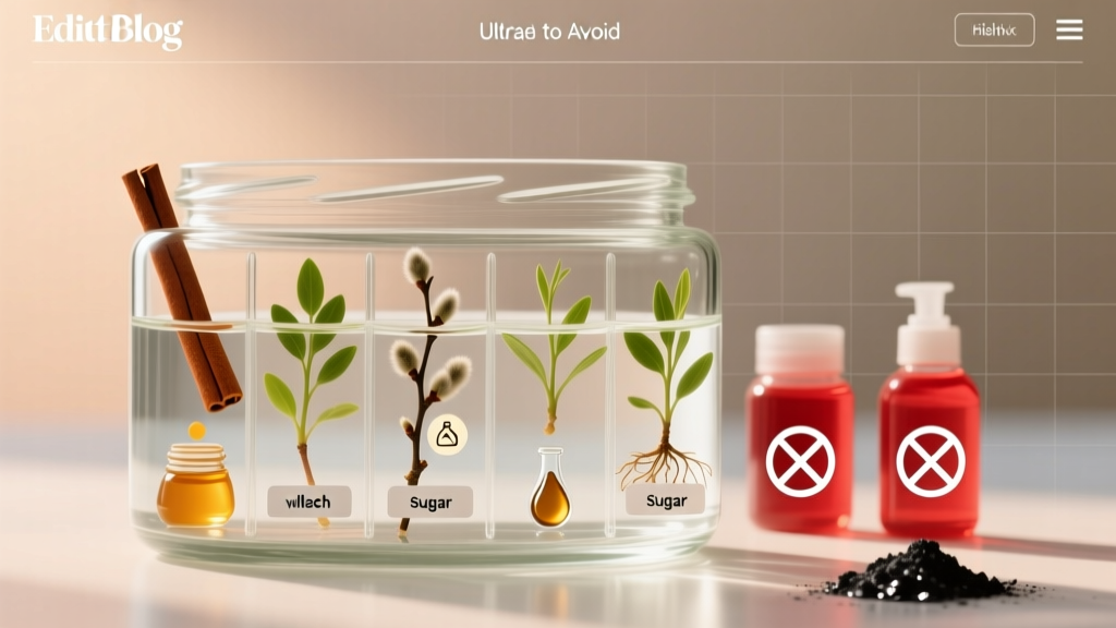 What to Put in Water When Propagating Plants