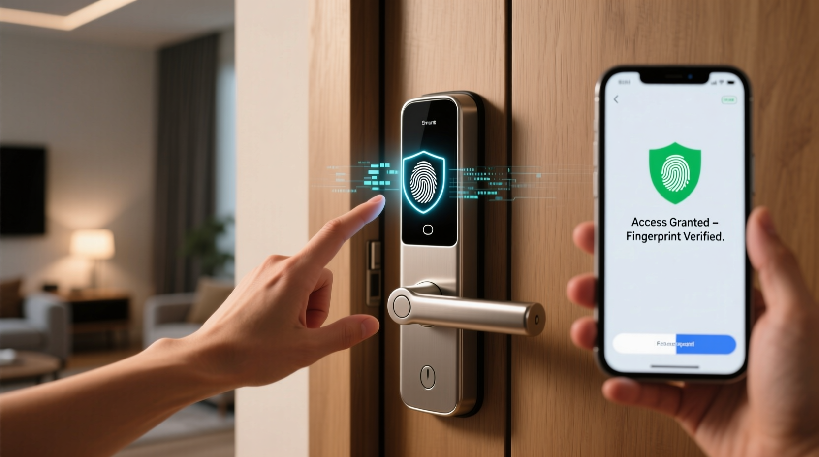are fingerprint door locks secure enough for apartments or easy to hack