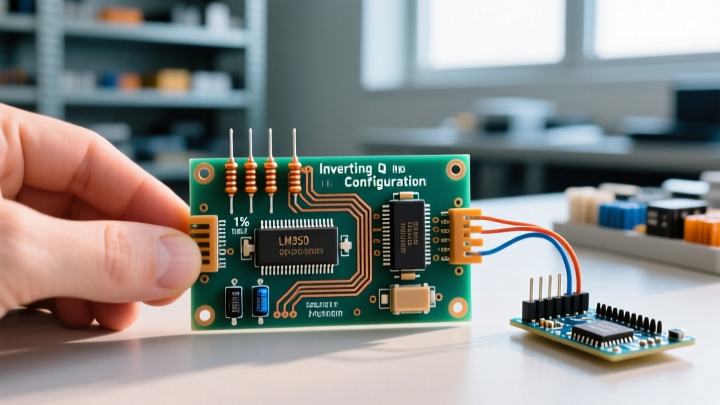 Inverting Op Amp Configuration: Circuit Design, Biasing, and Part Selection