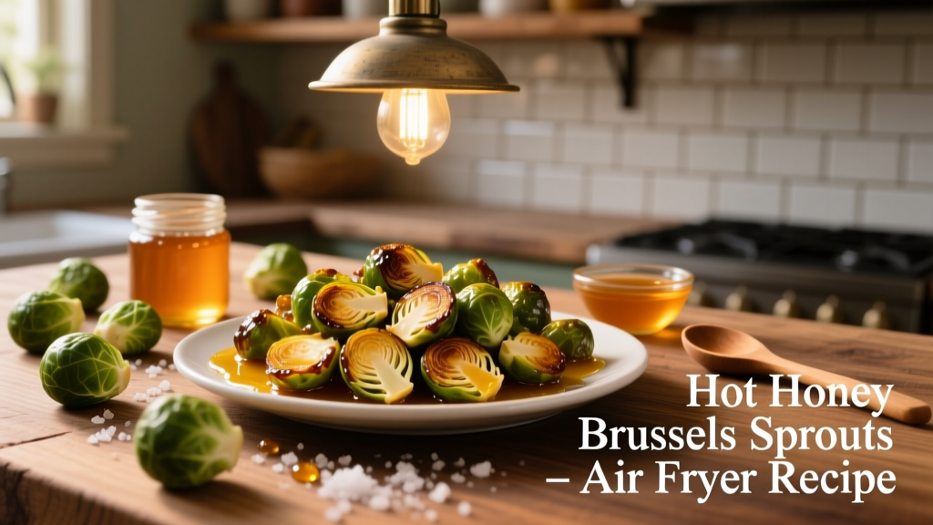 Hot Honey Brussels Sprouts Air Fryer Recipe