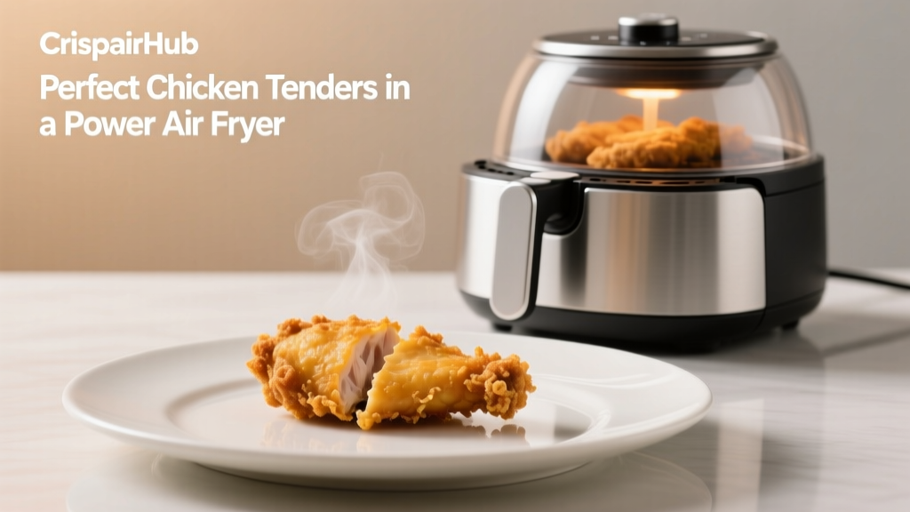 Perfect Chicken Tenders in a Power Air Fryer