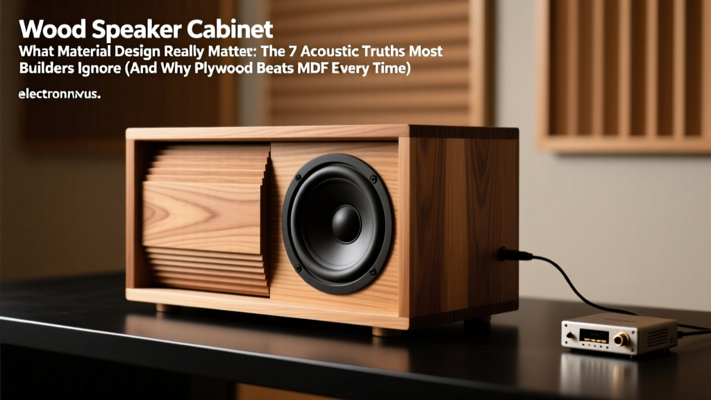 Wood Speaker Cabinet What Material Design Really Matter: The 7 Acoustic Truths Most Builders Ignore (And Why Plywood Beats MDF Every Time)
