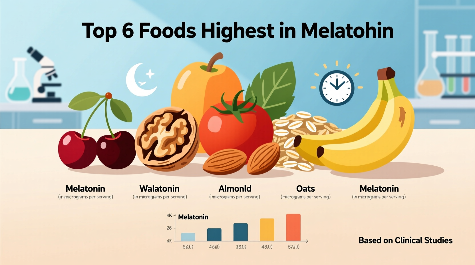 what food is highest in melatonin