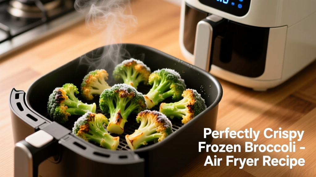 How to Air Fry Frozen Broccoli Perfectly (Crispy & Green!)