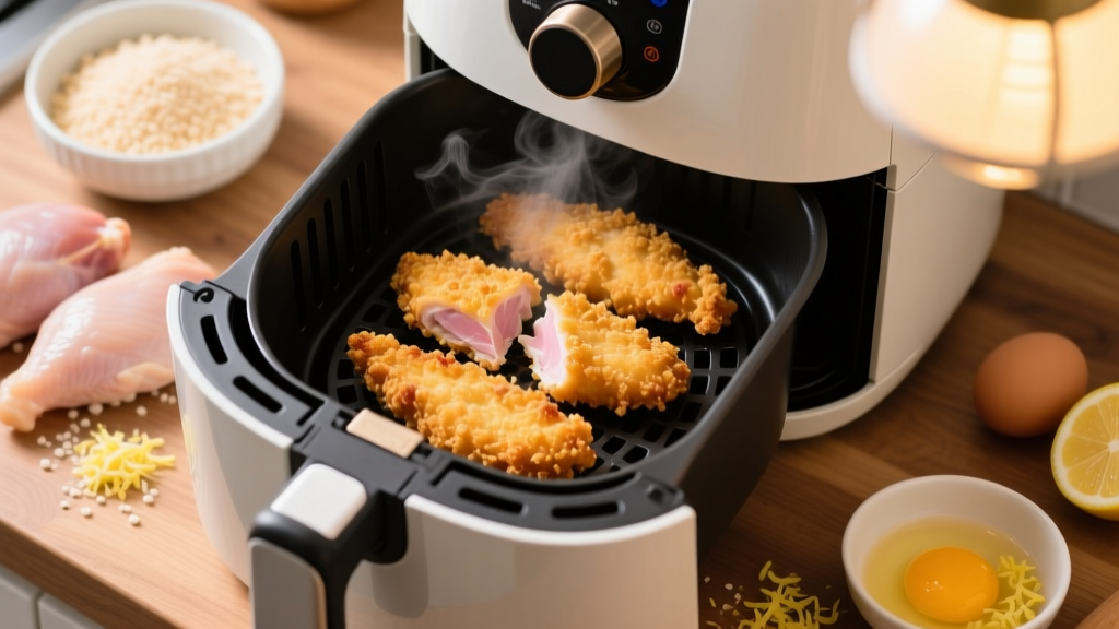 Crispy Panko Chicken Tenderloins in Air Fryer