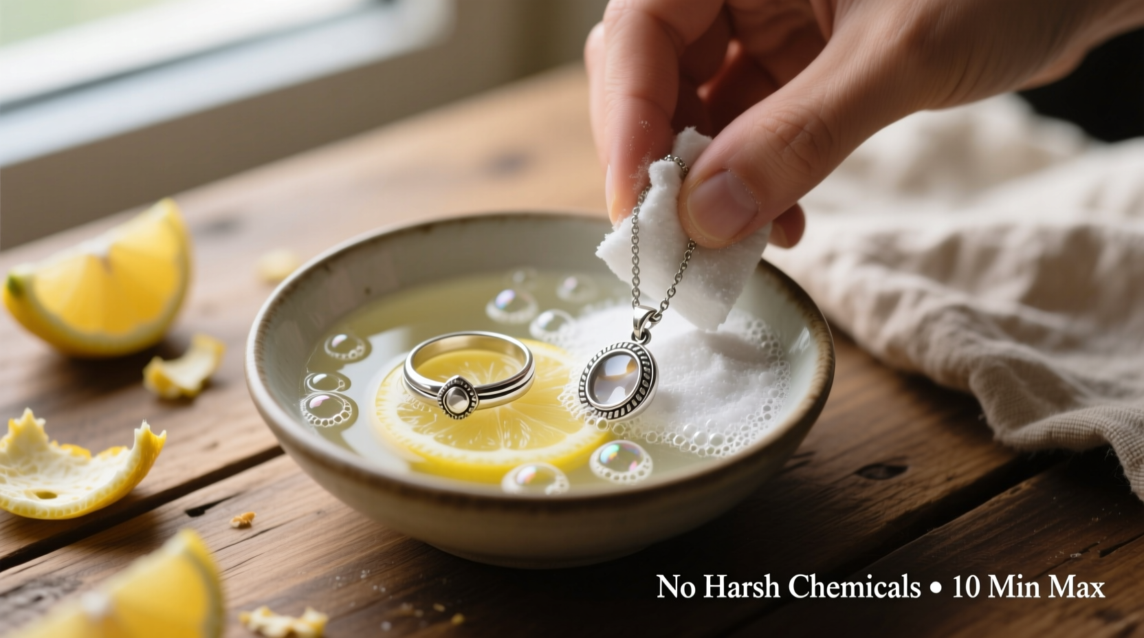 eco friendly silver tarnish removal