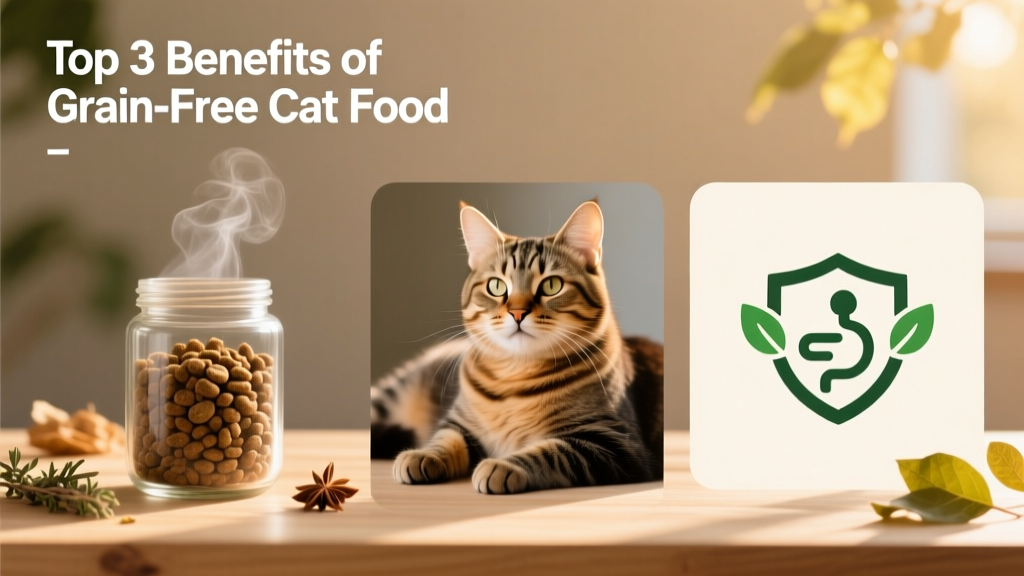 Top 3 Benefits of Grain-Free Cat Food