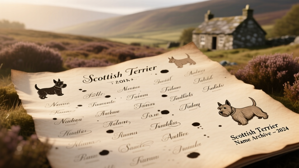 200+ Popular & Unique Scottish Terrier Names