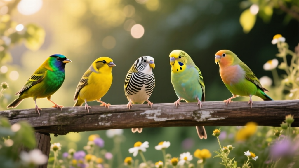 Top 5 Small Pet Birds