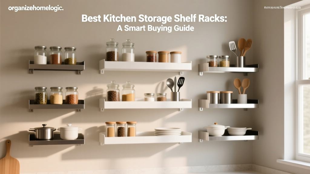 Best Kitchen Storage Shelf Racks: A Smart Buying Guide