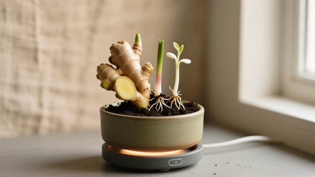 Ginger Cuttings Indoors: Heat Pad Success Guide