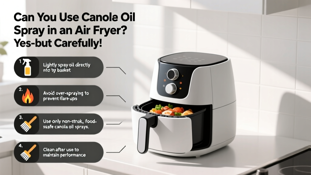 Can You Use Canola Oil Spray in an Air Fryer?