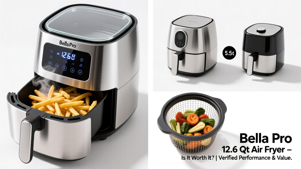 Bella Pro 12.6 Qt Air Fryer Review: Worth It?