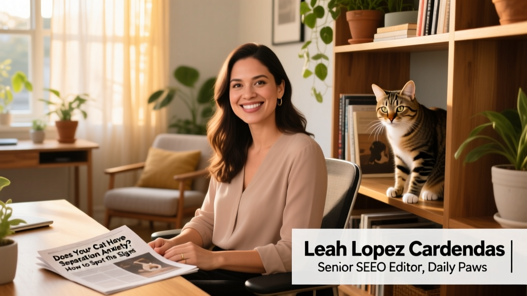 Leah Lopez Cardenas, Senior SEO Editor for Daily Paws