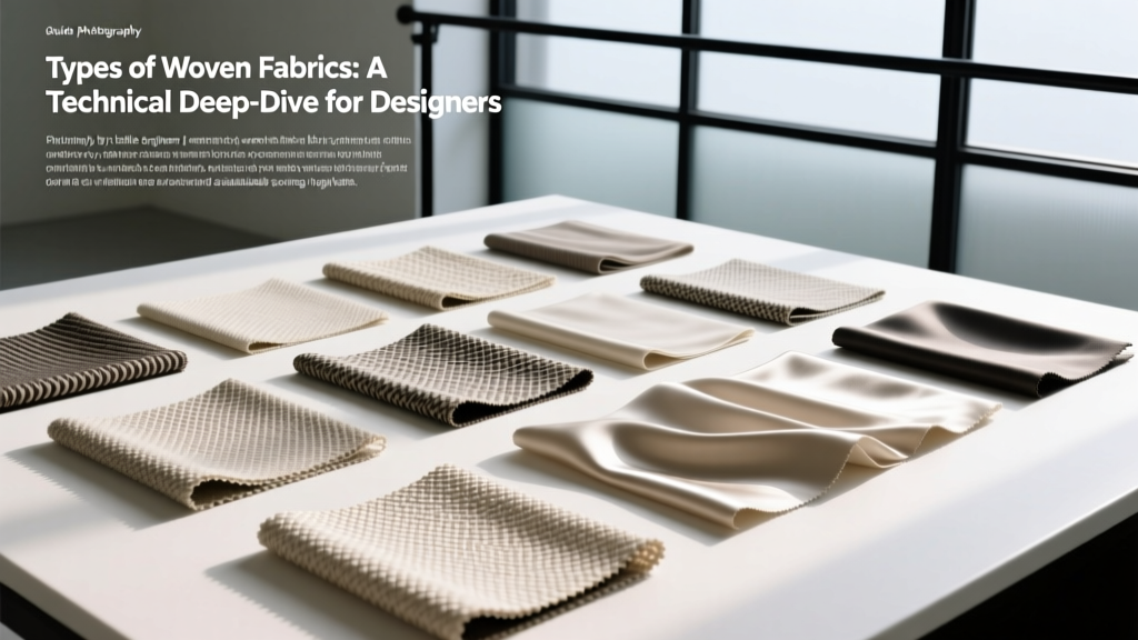 Types of Woven Fabrics: A Technical Deep-Dive for Designers
