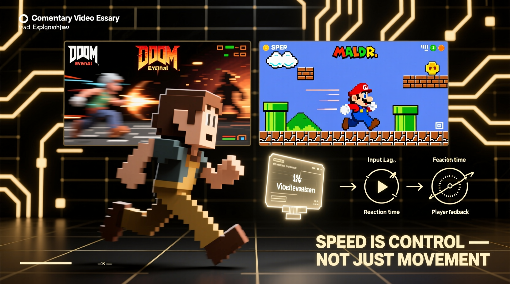 why do video game characters run so slowly game design logic revealed