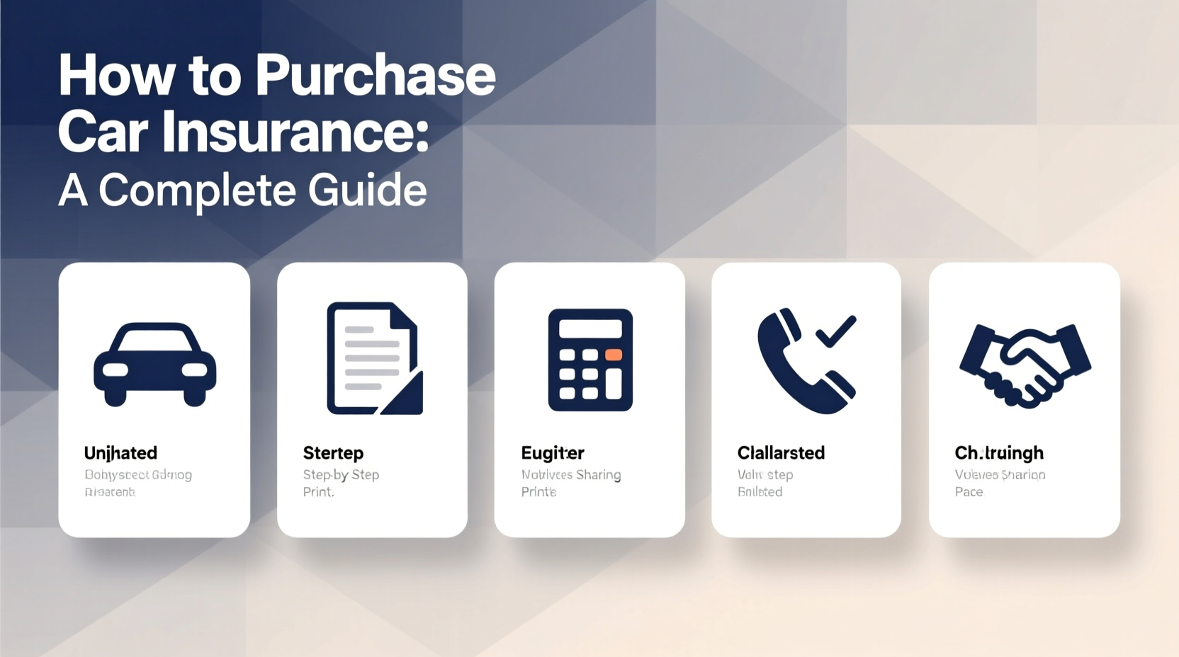 how to purchase car insurance