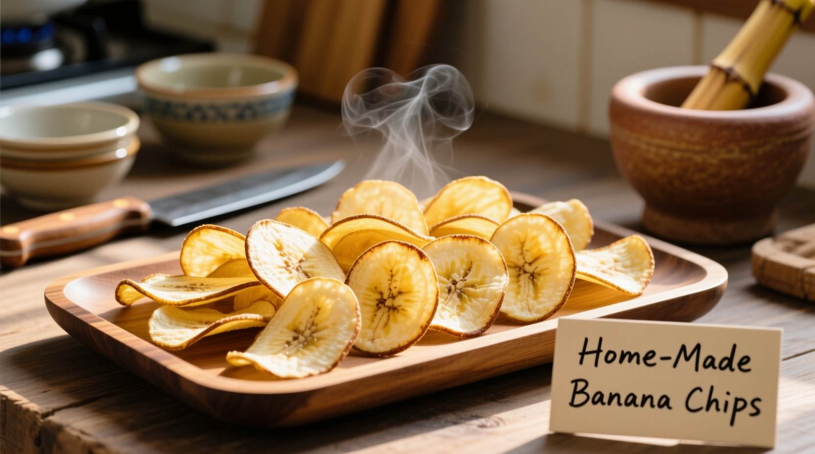 banana chips how to cook
