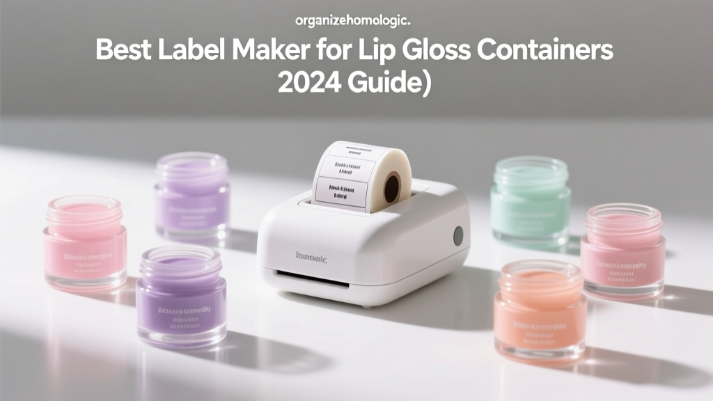 Best Label Maker for Lip Gloss Containers (2024 Guide)