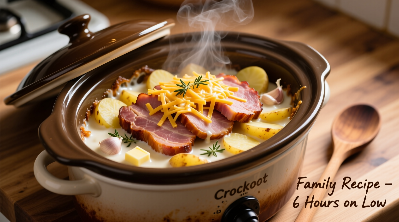 Crockpot Ham and Potato Casserole: Easy Leftover Solution