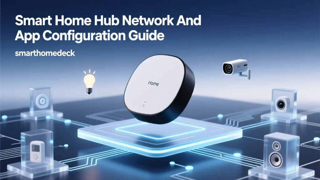 Smart Home Hub Network And App Configuration Guide