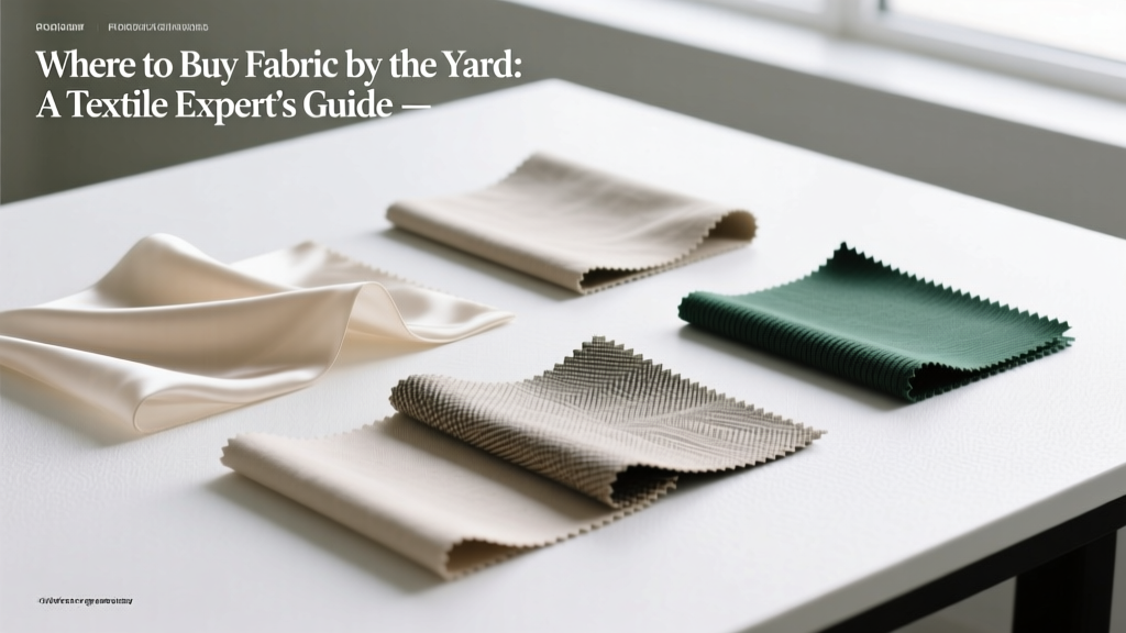 Where to Buy Fabric by the Yard: A Textile Expert’s Guide