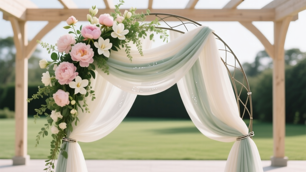 Wedding Arch Decoration Guide: Fabric & Flowers (2026)
