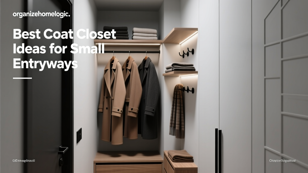 Best Coat Closet Ideas for Small Entryways