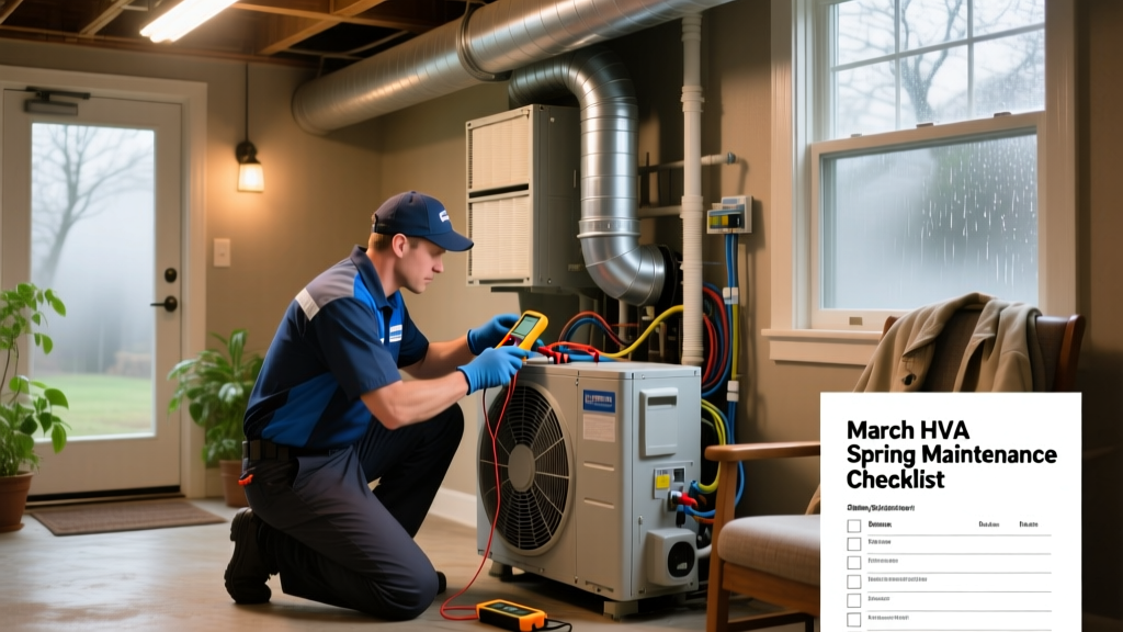 March HVAC Spring Maintenance Checklist