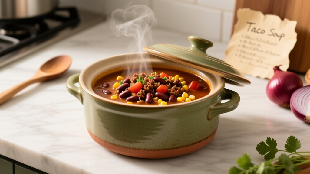 Crockpot Taco Soup: Simple Slow Cooker Dinner Guide
