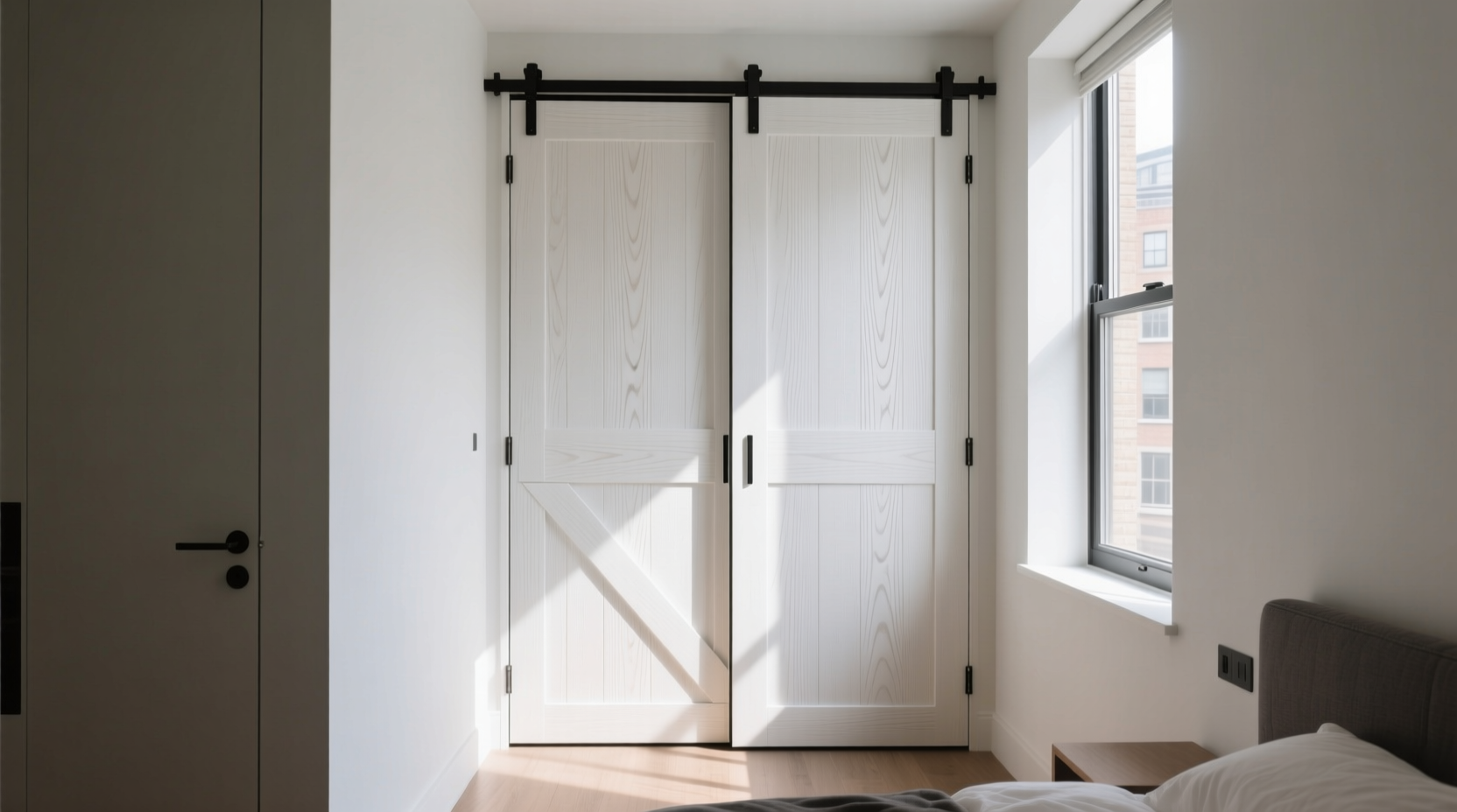 closet sliding barn doors vs bi fold doors