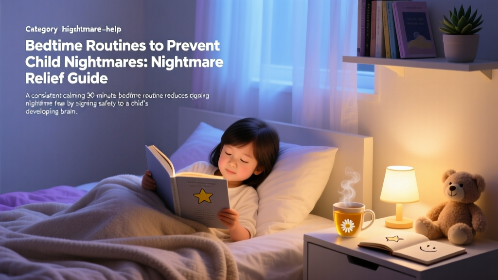 Bedtime Routines to Prevent Child Nightmares: Nightmare Relief Guide