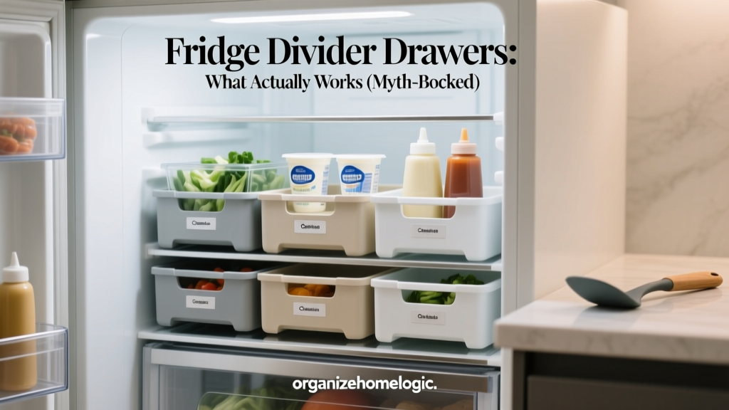 Fridge Divider Drawers: What Actually Works (Myth-Busted)