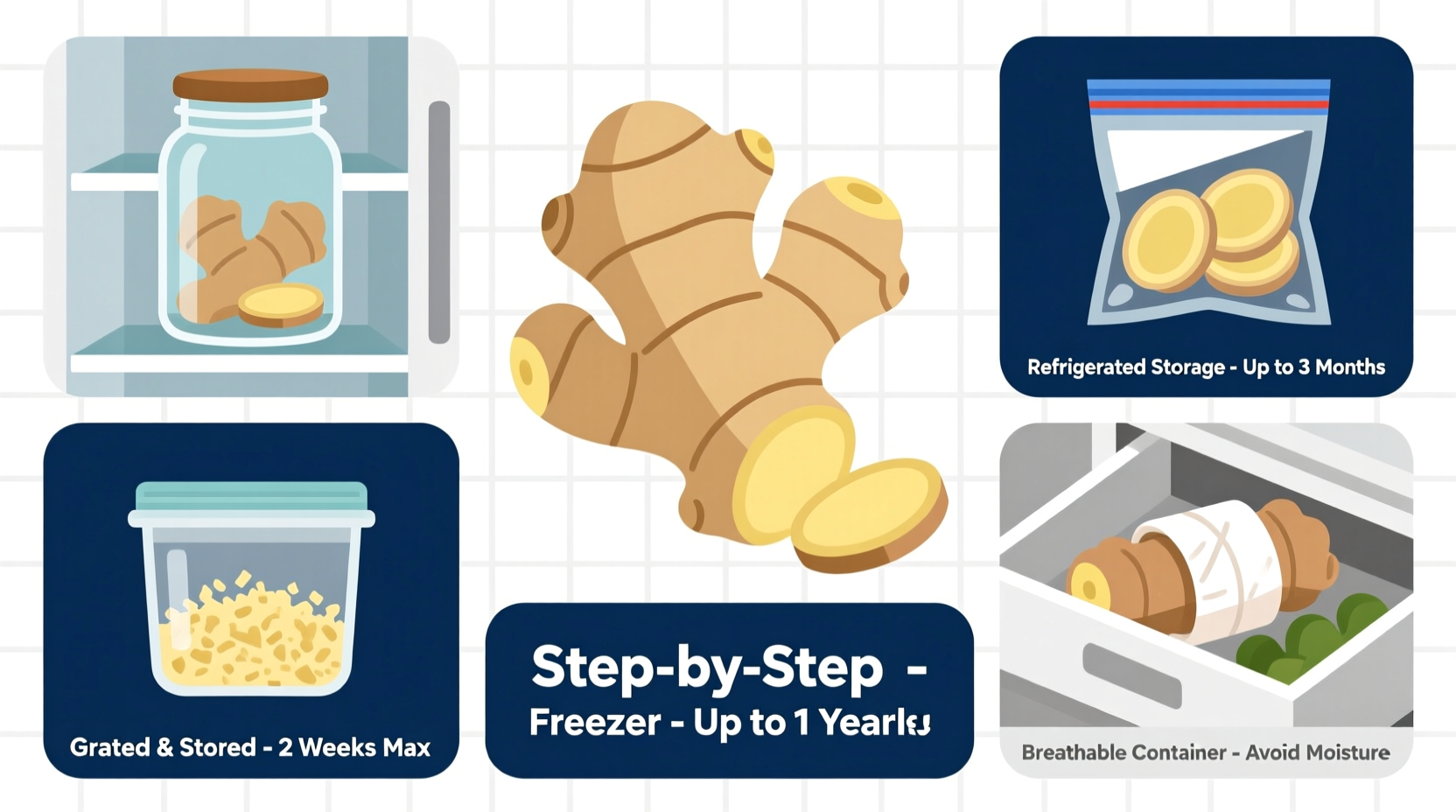 Ingwer richtig lagern: 5 professionelle Methoden