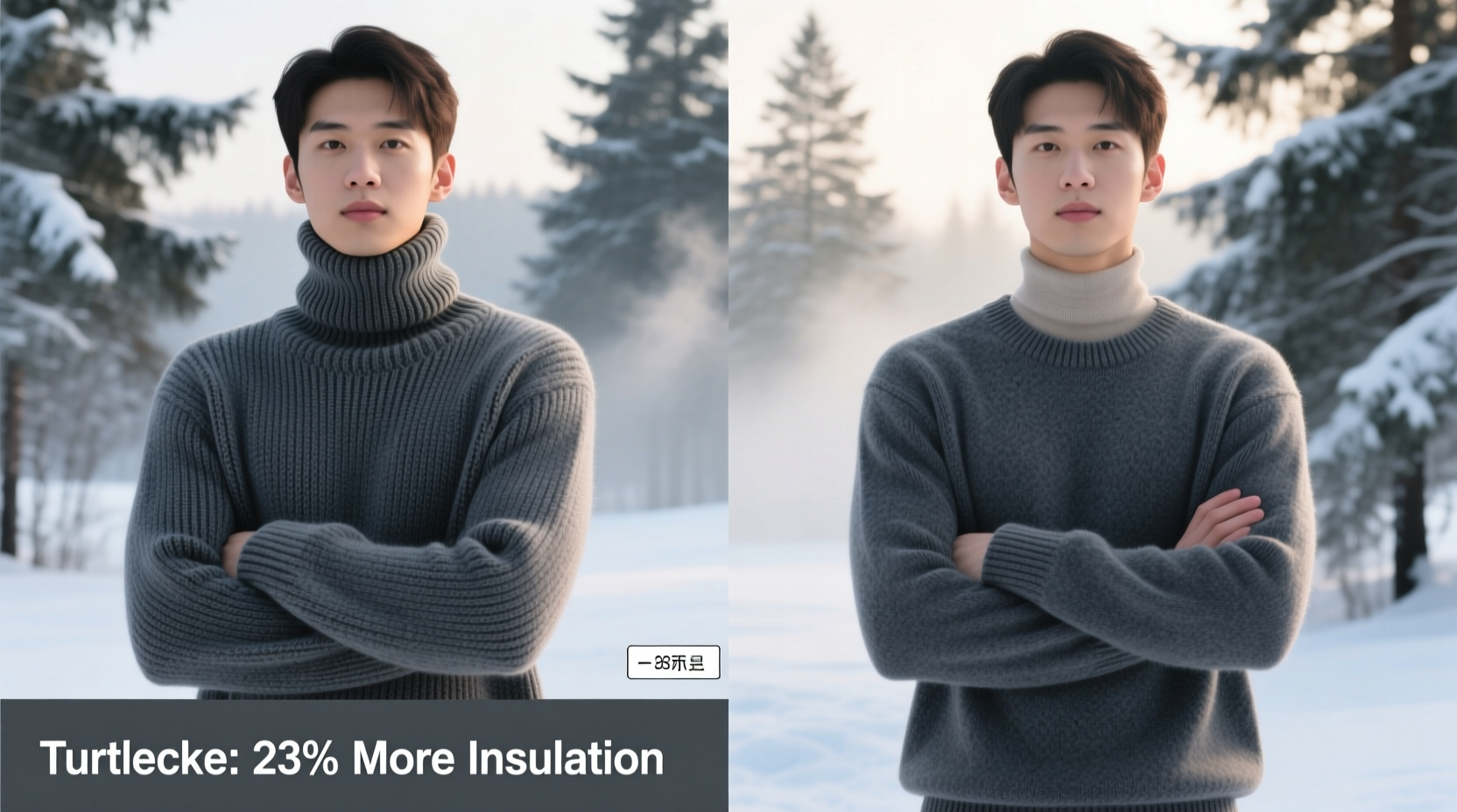turtleneck vs crewneck which keeps you warmer without bulk