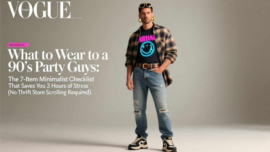 What to Wear to a 90s Party Guys (2026)